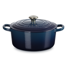 Le Creuset Cast Iron Signature Round Casserole 22cm AgaveAgave image number 1