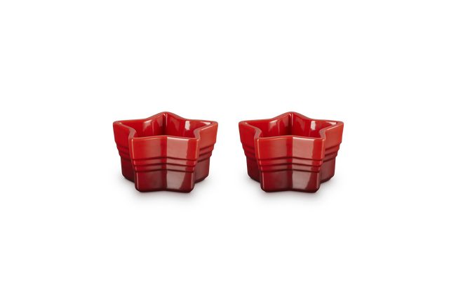 Stoneware Set of 2 Star Ramekins image number 2
