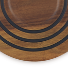 Acacia Wood Magnetic Trivet image number 3