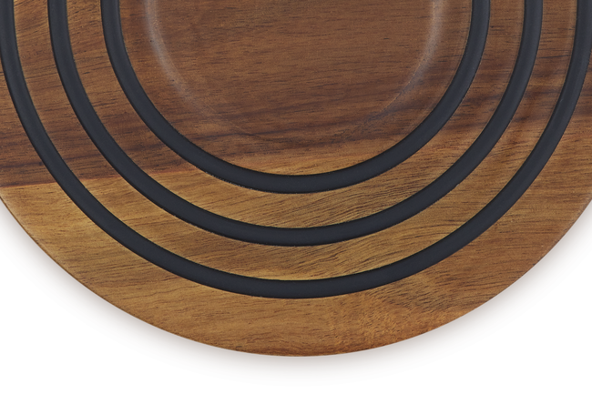 Acacia Wood Magnetic Trivet image number 3