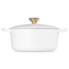 Cast Iron Holly Round Casserole image number 1