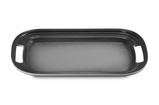 Stoneware BBQ PlatterFlint image number 2