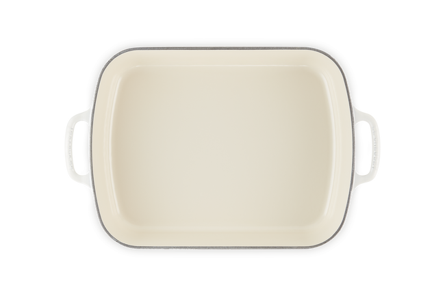 Le Creuset Cast Iron Signature Roaster 33cm MeringueMeringue image number 4