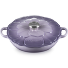 Le Creuset Cast Iron Signature Petal Shallow Casserole 26cmProvence image number 2