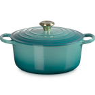 Le Creuset Cast Iron Signature Round Casserole 26cm RivieraRiviera image number 1