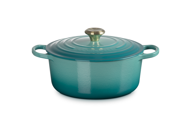 Le Creuset Cast Iron Signature Round Casserole 26cm RivieraRiviera image number 1