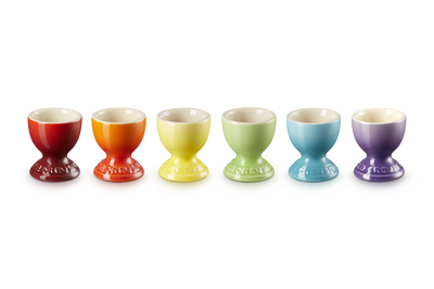 Rainbow X6 Footed Egg Cup