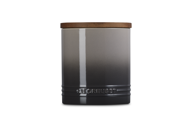 Signature 1.1L Storage Jar with Wooden LidFlint image number 3