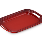 Stoneware BBQ PlatterCerise image number 6