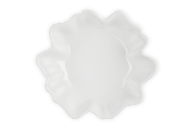 Stoneware Iris Serving Bowl image number 5