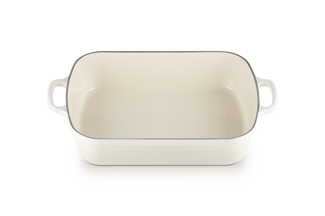 Le Creuset Cast Iron Signature Roaster 33cm MeringueMeringue image number 2