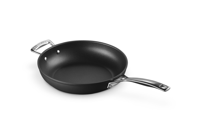 Toughened Non-Stick Deep Frying Pan with Helper Handle image number 7