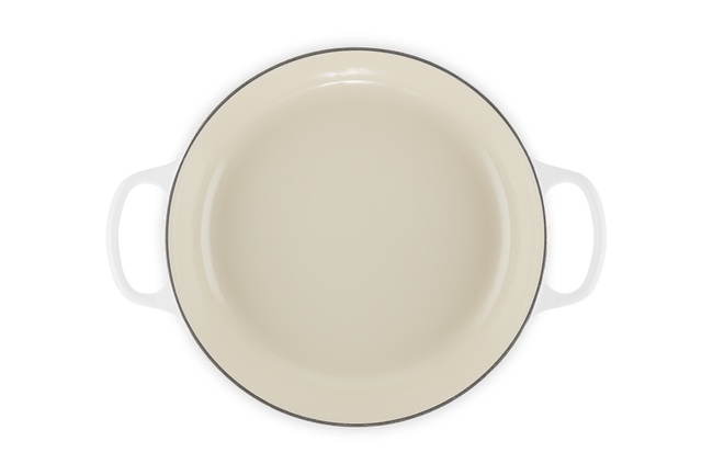 Cast Iron Olive Branch Shallow CasseroleCotton image number 5
