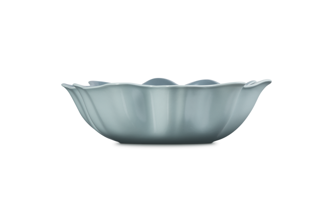 Stoneware Iris Serving BowlSea Salt image number 3