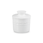 Stoneware Butter CrockWhite image number 1