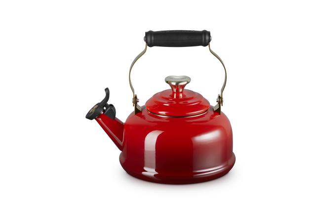 Whistling Teakettle with Heart KnobCerise image number 1