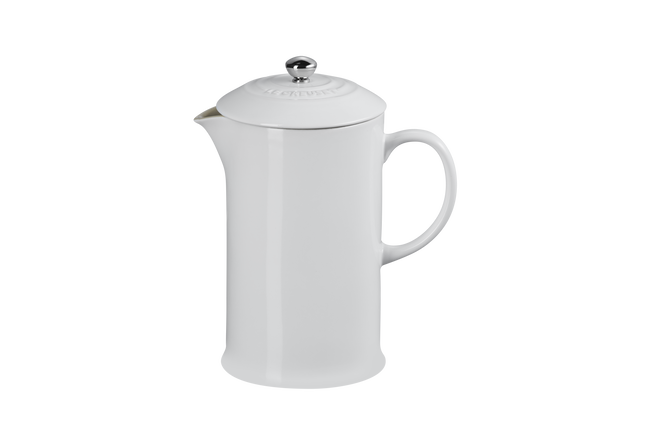 Stoneware Coffee PressWhite image number 1