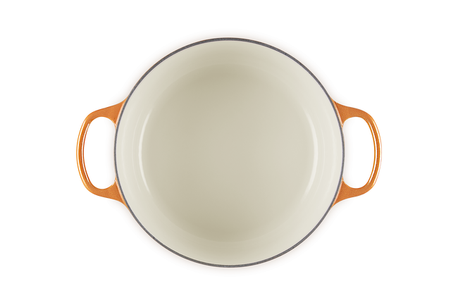Cast Iron Flamme Dorée Signature Round Casserole with Crucible Knob image number 6