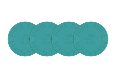 Silicone Set of 4 Coasters 1925 Design