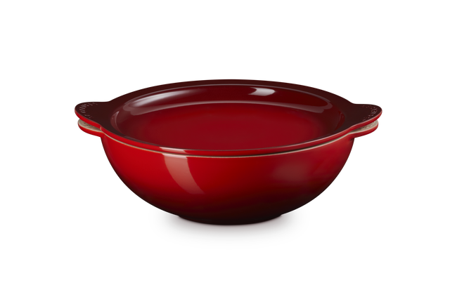 Stoneware Signature Round Serving Bowl with Lid image number 3