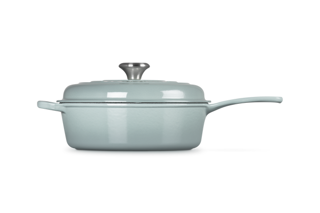 Le Creuset Cast Iron Signature Cassadou 26cmSea Salt image number 3