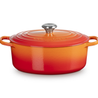 Cast Iron Signature Oval CasseroleFlame image number 1