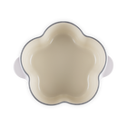 Le Creuset Cast Iron Floral Casserole 20cm Shell PinkShell Pink image number 4