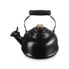 Whistling Teakettle with Gold KnobMatte Black image number 2