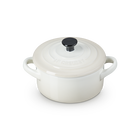 10cm Mini Rd Cocotte Bk Meringue image number 2