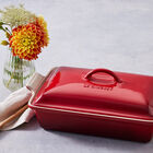 Stoneware Heritage Rectangular Dish with Lid image number 1