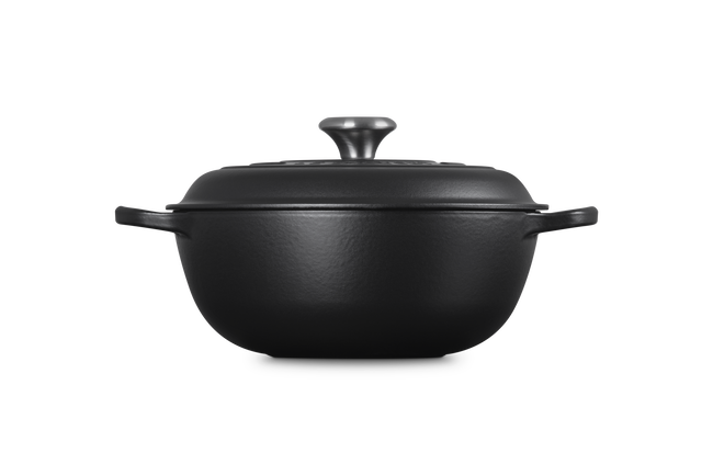 Cast Iron Signature Chefs CasseroleMatte Black image number 3