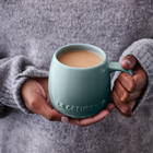 Le Creuset Stoneware Coupe Mug 320ml Sea SaltSea Salt image number 5