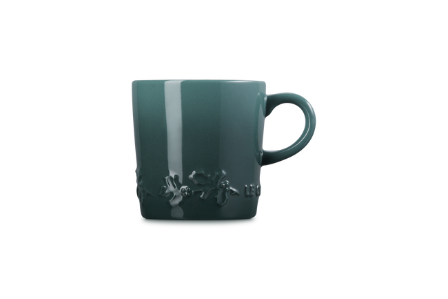 Le Creuset Stoneware Holly London Cappuccino Mug 200ml ArtichautArtichaut image number 5