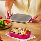 Le Creuset On The Go Lunch Box 900ml BerryBerry image number 7