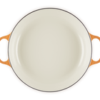 Cast Iron Flamme Dorée Signature Shallow Casserole with Crucible Knob image number 6