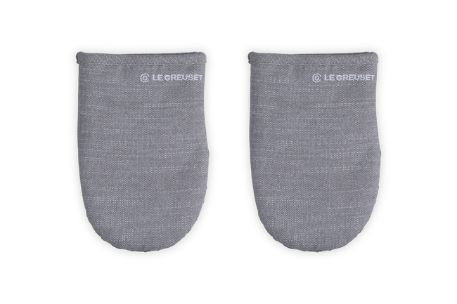 Set of 2 Mini Oven MittsCharbon image number 1
