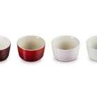 Stoneware Petits Fours Set of 4 Ramekins image number 5