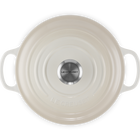 Le Creuset Cast Iron Signature Sauteuse 24cm MeringueMeringue image number 4