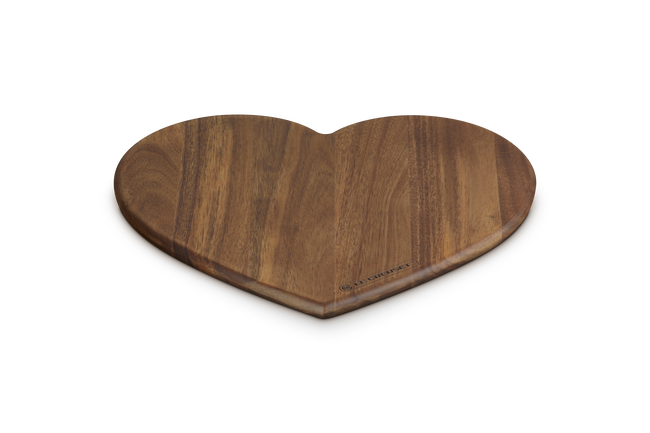 Acacia Wood Heart Tray image number 1