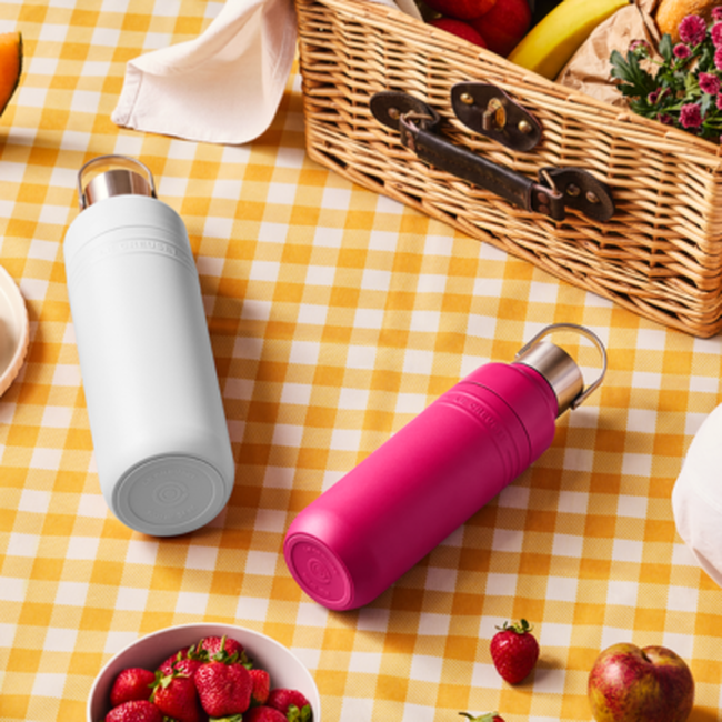 Le Creuset On The Go Insulated Water Bottle 1L CottonCotton image number 5