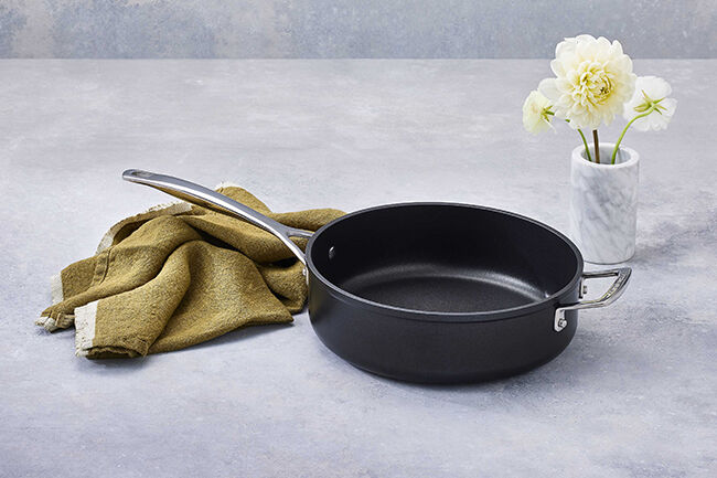 Toughened Non-Stick Sauté Pan with Helper Handle image number 1