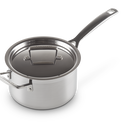 3-ply Stainless Steel Saucepan with Lid & Helper Handle image number 9