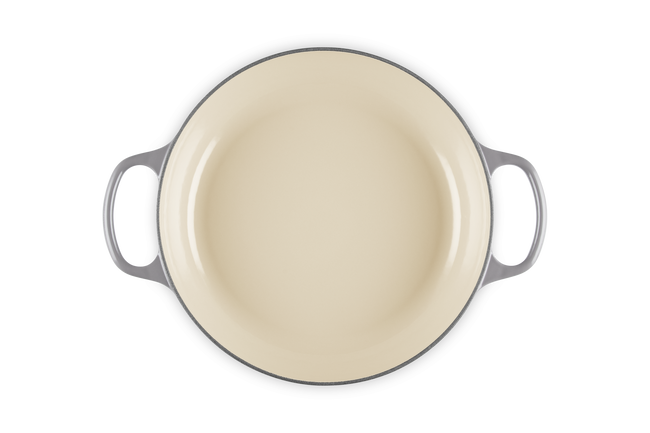 Le Creuset Cast Iron Signature Shallow Casserole 28cm FlintFlint image number 4