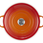 Le Creuset Cast Iron Signature Soup Pot 26cm FlameFlame image number 4