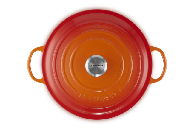 Le Creuset Cast Iron Signature Soup Pot 26cm FlameFlame image number 4