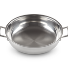 3-ply Stainless Steel Shallow Casserole with Lid image number 4