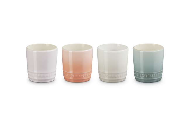 Stoneware Set of 4 Tasting CupsMulticolor image number 1