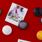 Stoneware Round Magnet Matte Black image number 5