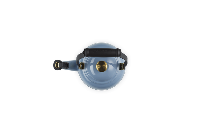 Le Creuset Demi Kettle with Gold Knob 1.1L ChambrayChambray image number 4