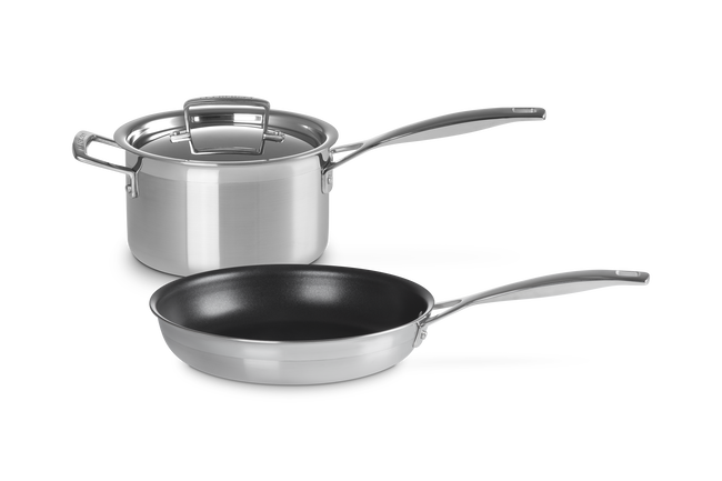 3-ply Stainless Steel 2-piece Set image number 1